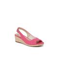 Women's Socialite Wedge by LifeStride in Pink Fabric (Size 7 1/2 M)