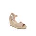 Women's Tess Sandal by LifeStride in Taupe Faux Leather (Size 11 M)