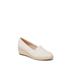 Women's Kamilla Pump by LifeStride in Cream Fabric (Size 8 1/2 M)