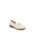 Women's Sonoma Flat by LifeStride in White Faux Leather (Size 9 1/2 M)