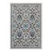 Taza Traditional Outdoor Rug - Blue, 4' X 6' - Grandin Road