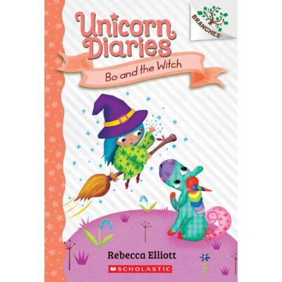 Unicorn Diaries #10: Bo and the Witch (paperback) - by Rebecca Elliott