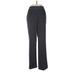 Ann Taylor LOFT Outlet Dress Pants - Mid/Reg Rise: Gray Bottoms - Women's Size 4 Petite