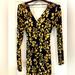 Jessica Simpson Dresses | Jessica Simpson Full Length Floral Maternity Dress | Color: Black/Gold | Size: Sm