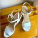 Michael Kors Shoes | Michael Kors Wedges. Never Worn. | Color: White | Size: 7