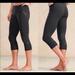 Athleta Pants & Jumpsuits | Athleta Relay Cropped Workout Pants/Leggings Black Size Small | Color: Black | Size: S