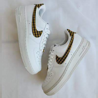 Nike Shoes | * Women's Nike Air Force One Af1 1 07 Ess Dz2784-102 Sneakers White Bronzine | Color: Brown/White | Size: Various