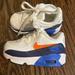 Nike Shoes | Nike Air Max Shoes Like New Size 4 | Color: Blue/White | Size: 4bb