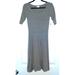 Lularoe Dresses | Lularoe Nicole Dress Xs Heathered Gray | Color: Gray | Size: Xs