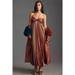 Anthropologie Dresses | New Anthropologie Pliss Halter Dress Size 2xs | Color: Orange | Size: Xxs