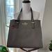 Kate Spade Bags | Kate Spade New York Saffiano Leather Tote Bag | Color: Brown/Gray | Size: Os