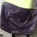 Coach Bags | Coach Burgundy Pebbled Leather Satchel Crossbody Bag Rare Ke | Color: Purple | Size: Os