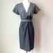 J. Crew Dresses | J. Crew Wool Dress With Ruffle Detail | Color: Black/Gray | Size: 8p