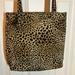 Nine West Bags | Gently Preloved Animal Print Shoulder Bag By Nine West. | Color: Brown/Cream | Size: Os