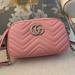Gucci Bags | Gucci Marmont Shoulder Handbag | Color: Pink | Size: Os