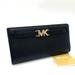 Michael Kors Bags | Michael Kors Reed Large Snap Bifold Wallet | Color: Black/Gold | Size: Large