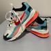 Nike Shoes | Nike Air Max 270 React Womens Size 6 Casual Running Shoe Multicolor Sneaker | Color: Orange/White | Size: 6