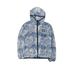 Eddie Bauer Fleece Jacket: Blue Tie-dye Jackets & Outerwear - Kids Girl's Size Medium