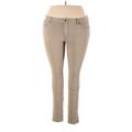 Sonoma Goods for Life Jeggings - High Rise: Tan Bottoms - Women's Size 18 Tall