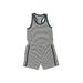 Monica + Andy Romper: Gray Print Skirts & Rompers - Kids Girl's Size 10