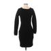 French Connection Casual Dress - Sheath: Black Dresses - Women's Size 2