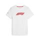 T-Shirt PUMA "F1 ESS Motorsport Jungen" Gr. 164, weiß (white) Kinder Shirts T-Shirts