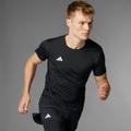 Laufshirt ADIDAS PERFORMANCE "ADIZERO E TEE" Gr. XXL, schwarz (black) Herren Shirts Sport