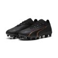 Fußballschuh PUMA "ULTRA MATCH FG/AG Fußballschuhe Erwachsene" Gr. 42, rosa (black copper rose metallic) Schuhe Fußball Stollenschuhe