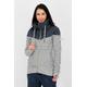 Sweatjacke ALIFE & KICKIN "ValinaAK Sweat Jacket Damen Sweatjacke, Jacke" Gr. S, blau (cloudy) Damen Sweatjacken