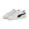 Sneaker PUMA "Smash 3.0 L Sneakers Erwachsene", Gr. 45, weiß (weiß schwarz gold frosted ivory beige), Obermaterial: Leder, Synthetik; Futter: Textil; Innensohle: Textil; Laufsohle: Gummi, Schuhe