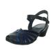 Sandalette THINK "Aida" Gr. 41, schwarz (schwarz, navy) Damen Schuhe Sandaletten