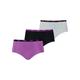 Boxershorts PUMA Gr. XS, lila (purple, combo) Damen Unterhosen Puma