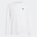 Langarmshirt ADIDAS ORIGINALS "LONGSLEEVE" Gr. 134, weiß (white) Kinder Shirts Tops