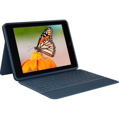 LOGITECH iPad-Tastatur "Rugged Combo 3" Tastaturen blau