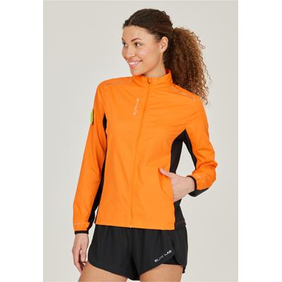 Laufjacke ELITE LAB "Shell X1 Elite", Damen, Gr. 44, orange, 100% Polyester, unifarben, sportlich, normal, hoch geschlossener Ausschnitt, Langarm, Jacken, mit wasser- und winddichtem Komfort Image