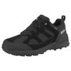 Wanderschuh JACK WOLFSKIN "TRAIL HIKER TEXAPORE LOW M", Gr. 41, schwarz, Leder, Textil, sportlich, Schuhe, wasserdicht, Trekkingschuh