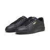 Sneaker PUMA "Smash 3.0 L Sneakers Erwachsene", Gr. 43, schwarz (schwarz gold), Obermaterial: Leder, Synthetik; Futter: Textil; Innensohle: Textil; Laufsohle: Gummi, Schuhe