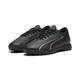 Fußballschuh PUMA "ULTRA PLAY TT Fußballschuhe Jugendliche" Gr. 37, rosa (black copper rose metallic) Kinder Schuhe Fußballschuhe