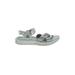 Nike x ACG Sandals: Gray Solid Shoes - Women's Size 8 - Almond Toe