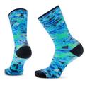 Smartwool - Athletic Art of the Outdoors Print Crew Socks - Multifunktionssocken Unisex M | EU M blau