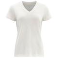 Devold - Women's Hareid Merino 200 Tee V-Neck - Merinoshirt Gr M weiß/grau