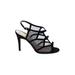 Kate Spade New York Heels: Slingback Stiletto Party Black Print Shoes - Women's Size 8 - Open Toe