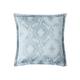 Taie d'oreiller en satin de coton bio Bleu 65x65 cm