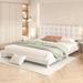 House of Hampton® Hebbe Upholstered Platform Bed in White | Queen | Wayfair 4EF044E2611A465EADE5E413AF012C6E