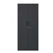 WFX Utility™ Metal Single Storage Cabinet ( 71" H x 31.5" W x 15.8" D) in Black | 71 H x 31.5 W x 15.8 D in | Wayfair