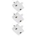 White Color Whiting for Closet Lights Closets Automatic 3 Pcs Wardrobe Touch Lamp Copper Abs Cabinet Switch