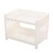 Grandest Birch 2/3 Layers Storage Rack Durable Keep Dry Plastic Foldable Anti-slip Cosmetics Shelf for Daily Use 2/3 Layers Foldab