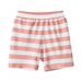 Rrunsv Boys Soccer Shorts Boy s Summer Boho Paisley Print Drawstring High Waisted Shorts Red 130