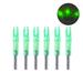 12 Pcs LED Lighted Arrow Nocks Tails Hunting Gear Archery Accessories Practice Glow