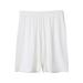 Rrunsv Toddler Soccer Shorts Classic Shorts for Boys Cotton Drawstring Casual Summer Lightweight White 110